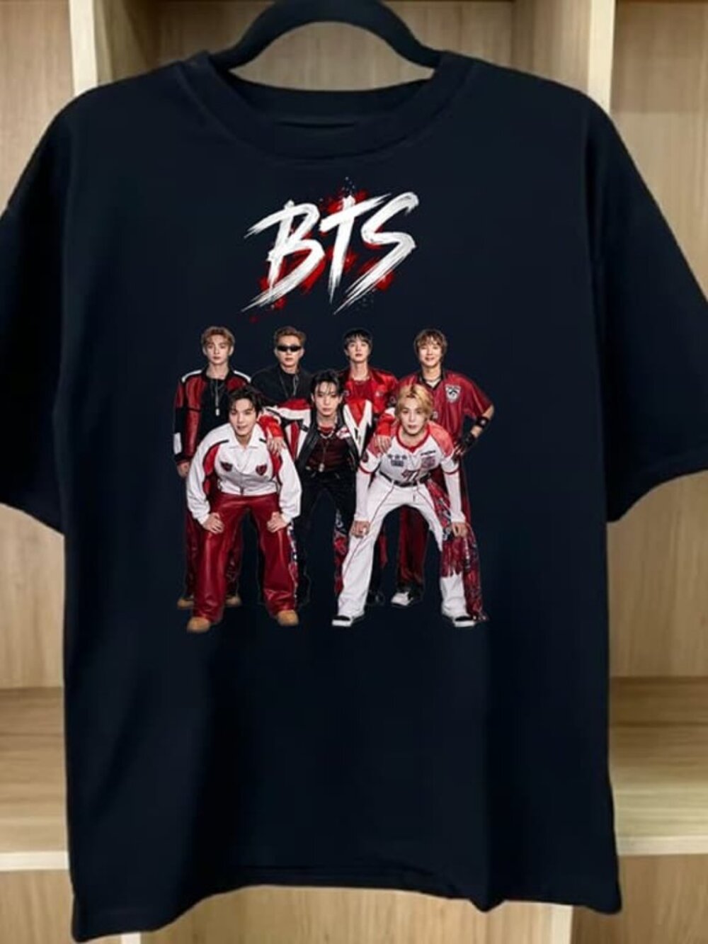 Black Arirang Graphic T-Shirt Size M